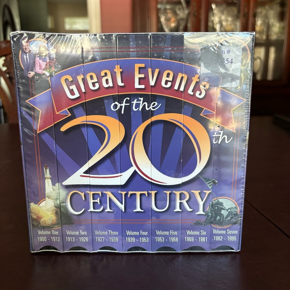Great Events of the 20th Century - box vhs set